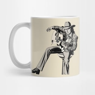 Dwight Yoakam Playing Guitar Mug